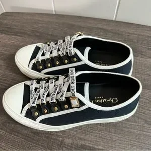 Dior | Shoes | Walk N Dior Black Sneakers Uk 355us 5 | Poshmark